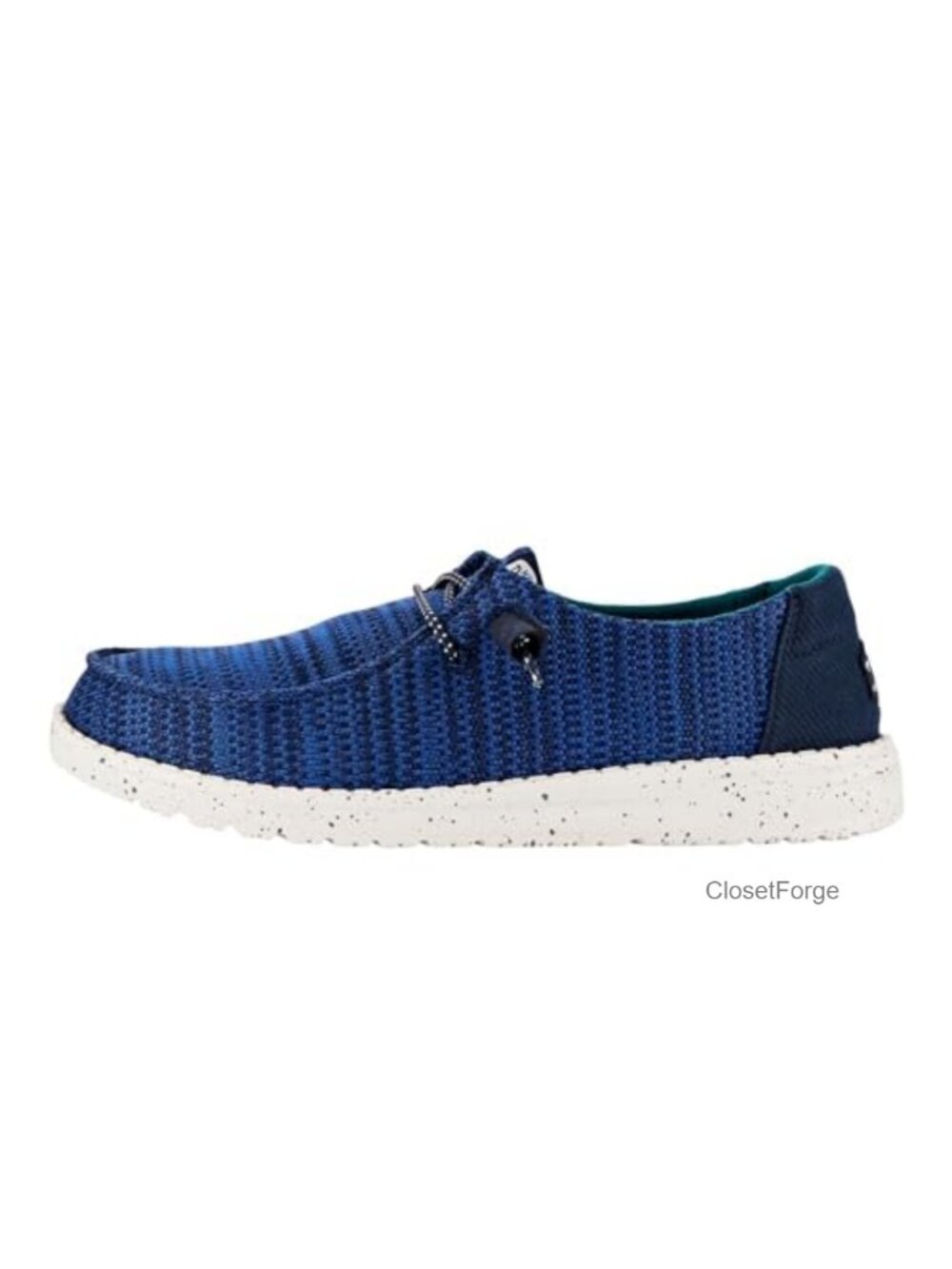 Woven Mesh Slip-On Loafer Sneakers with Memory Foam Cushioned